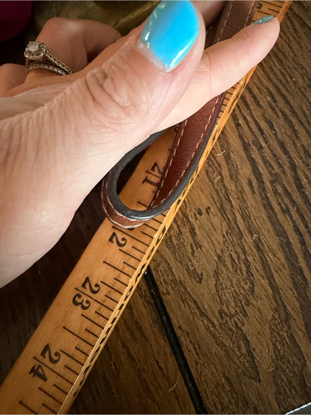 Vintage Fossil Canvas Boho Purse Multicolor Striped Bag Leather Shoulder Bag - Picture 10 of 15